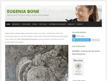 Tablet Screenshot of eugeniabone.com